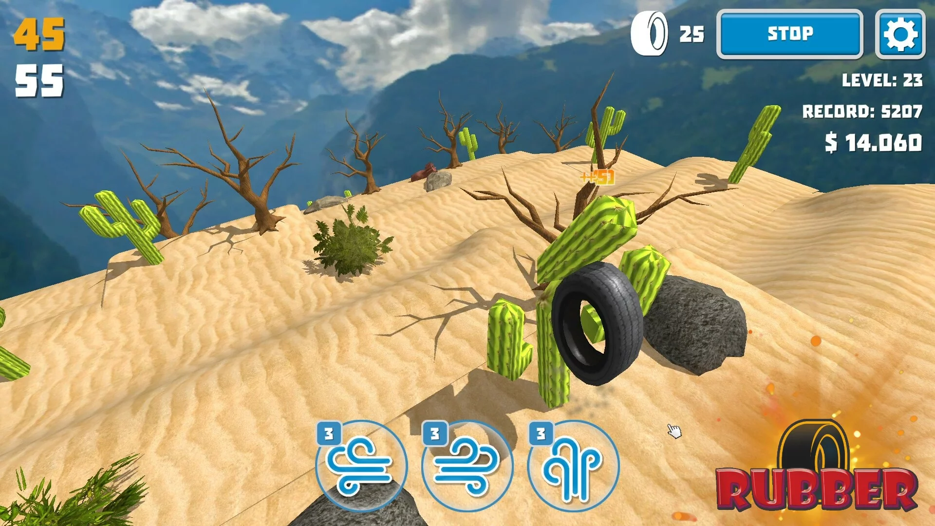 Изображение игры: Rubber