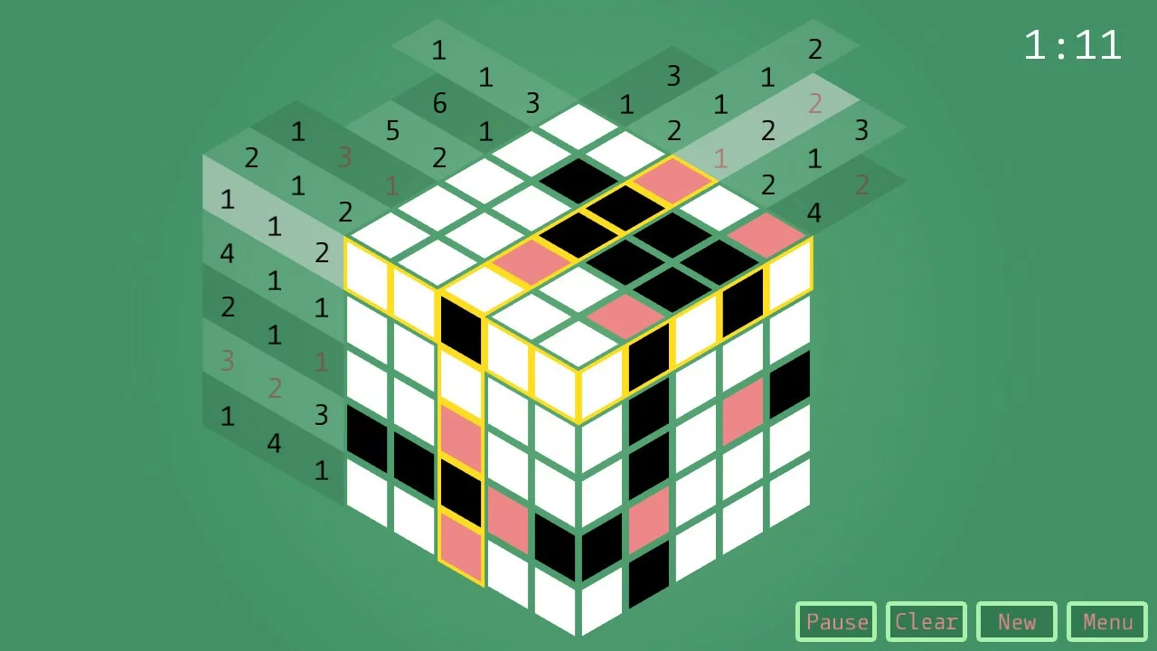 Изображение игры: Isometric Nonogram