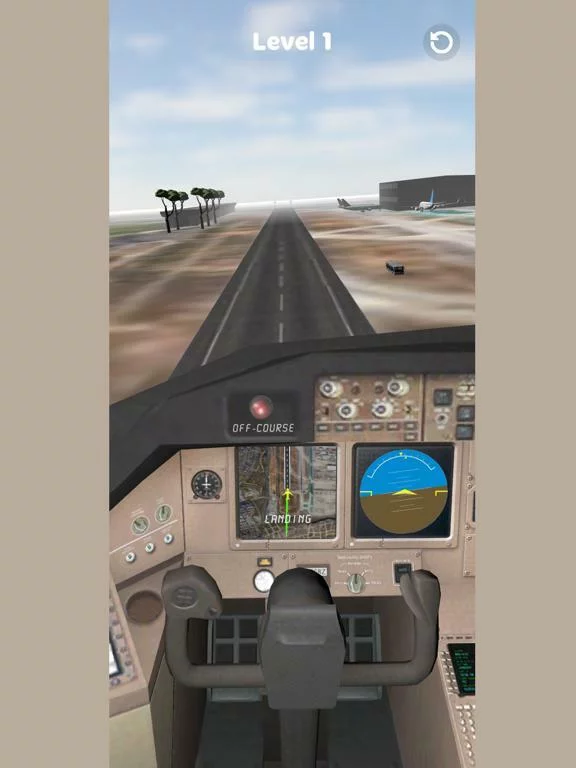 Изображение игры: Plane Landing 3D