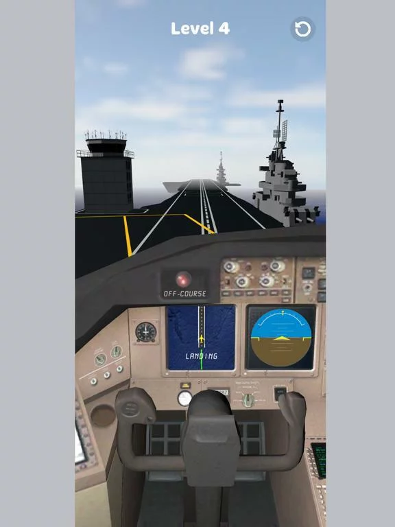 Изображение игры: Plane Landing 3D