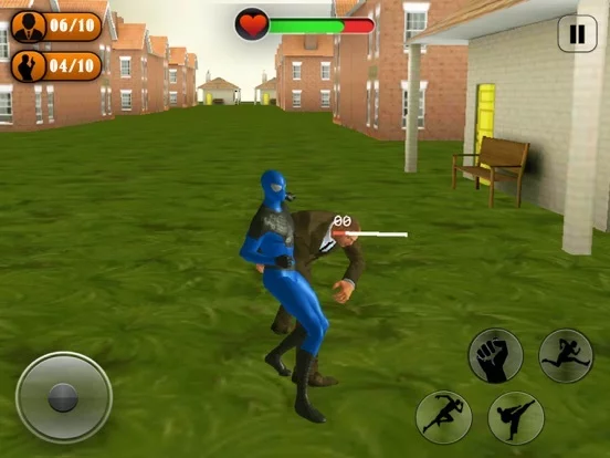 Изображение игры: Super Hero Fight Mad City: Future Battle