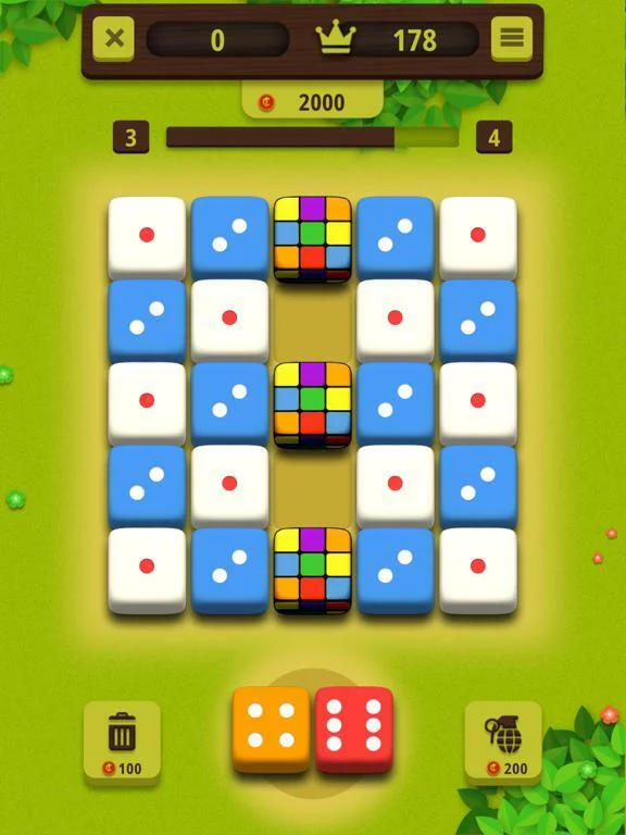 Изображение игры: Dice Craft - 3D Merge Puzzle