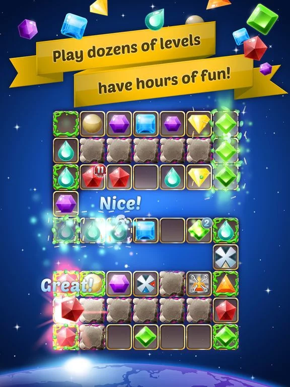 Изображение игры: Jewel Galaxy