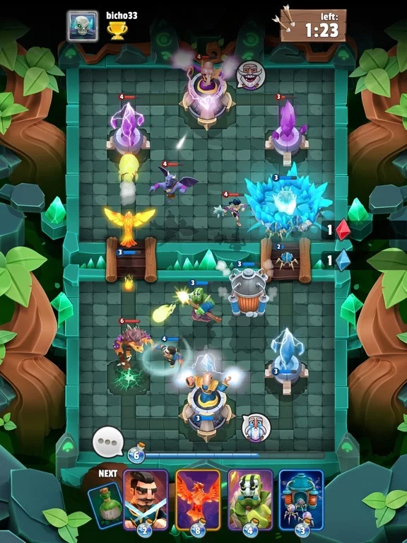 Изображение игры: Clash of Wizards Battle Royale