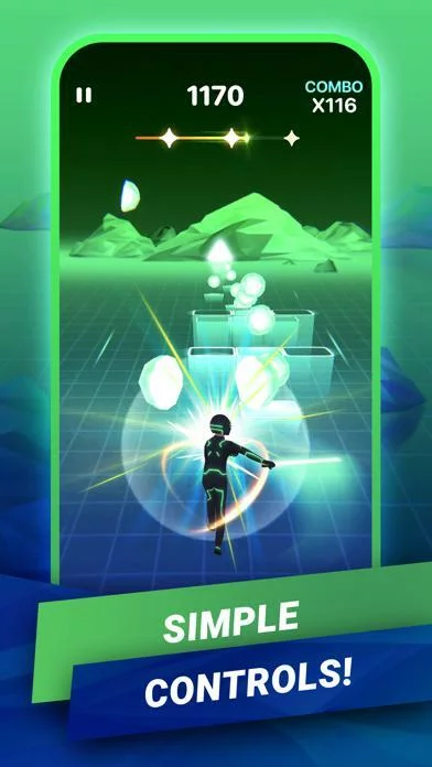 Изображение игры: Blade Hop 3D — Beat Blade