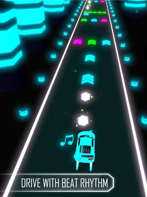 Изображение игры: Car Rush - Dancing Curvy Roads