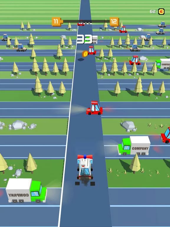 Изображение игры: Traffic Clash - Amaze Car Race