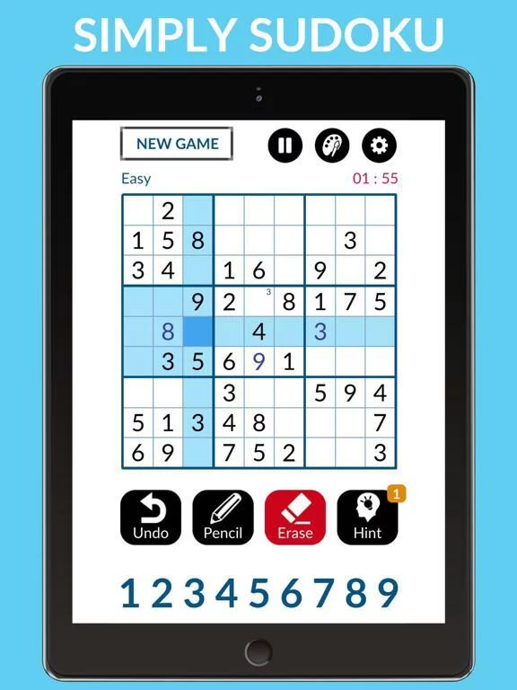 Изображение игры: Sudoku - Classic Brain Game