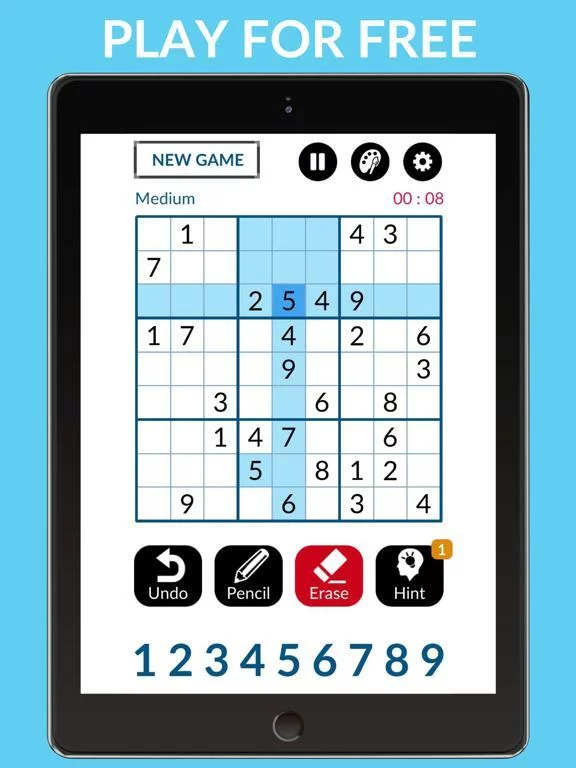 Изображение игры: Sudoku - Classic Brain Game