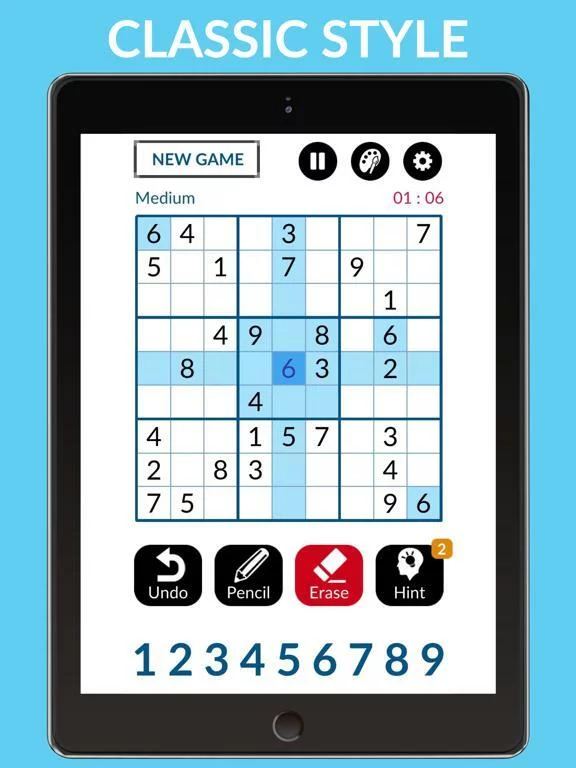 Изображение игры: Sudoku - Classic Brain Game