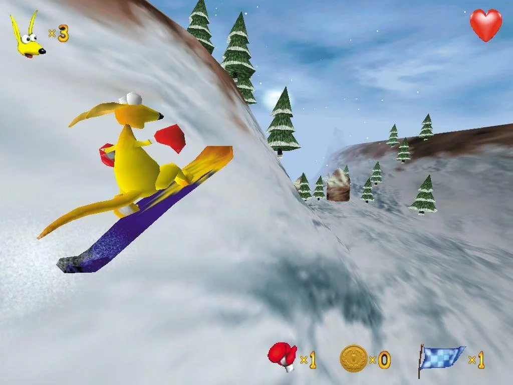 Изображение игры: Kao the Kangaroo Trilogy