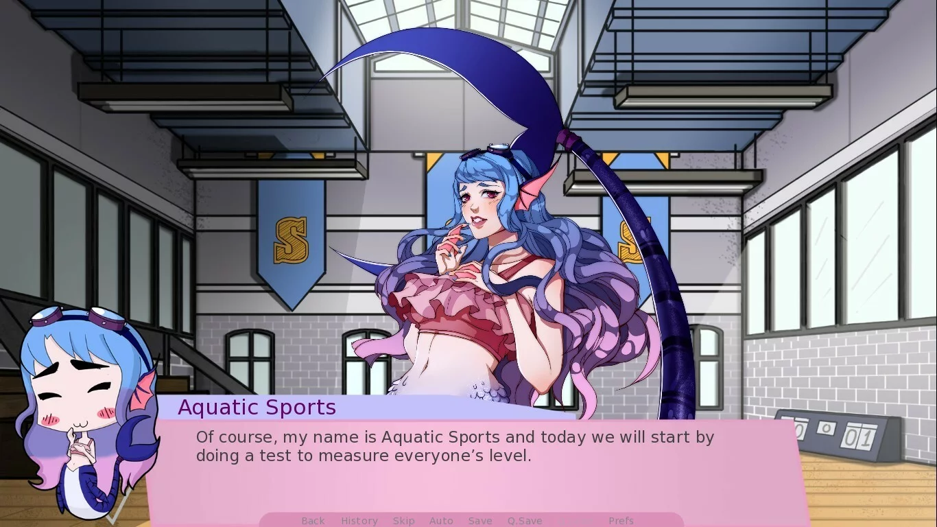 Изображение игры: My Dream Sport Dating Simulator