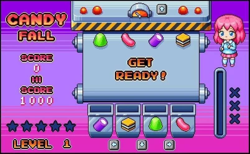 Изображение игры: Candy Fall