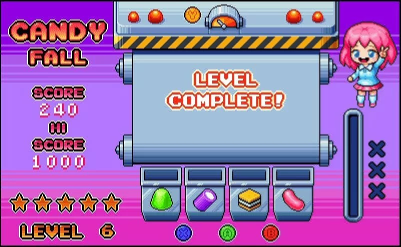 Изображение игры: Candy Fall