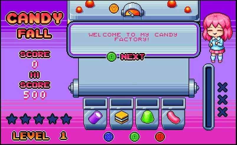 Изображение игры: Candy Fall