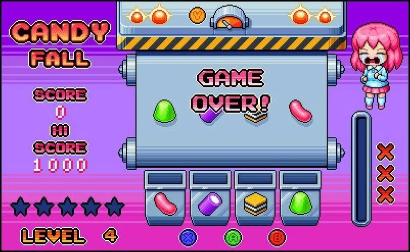 Изображение игры: Candy Fall