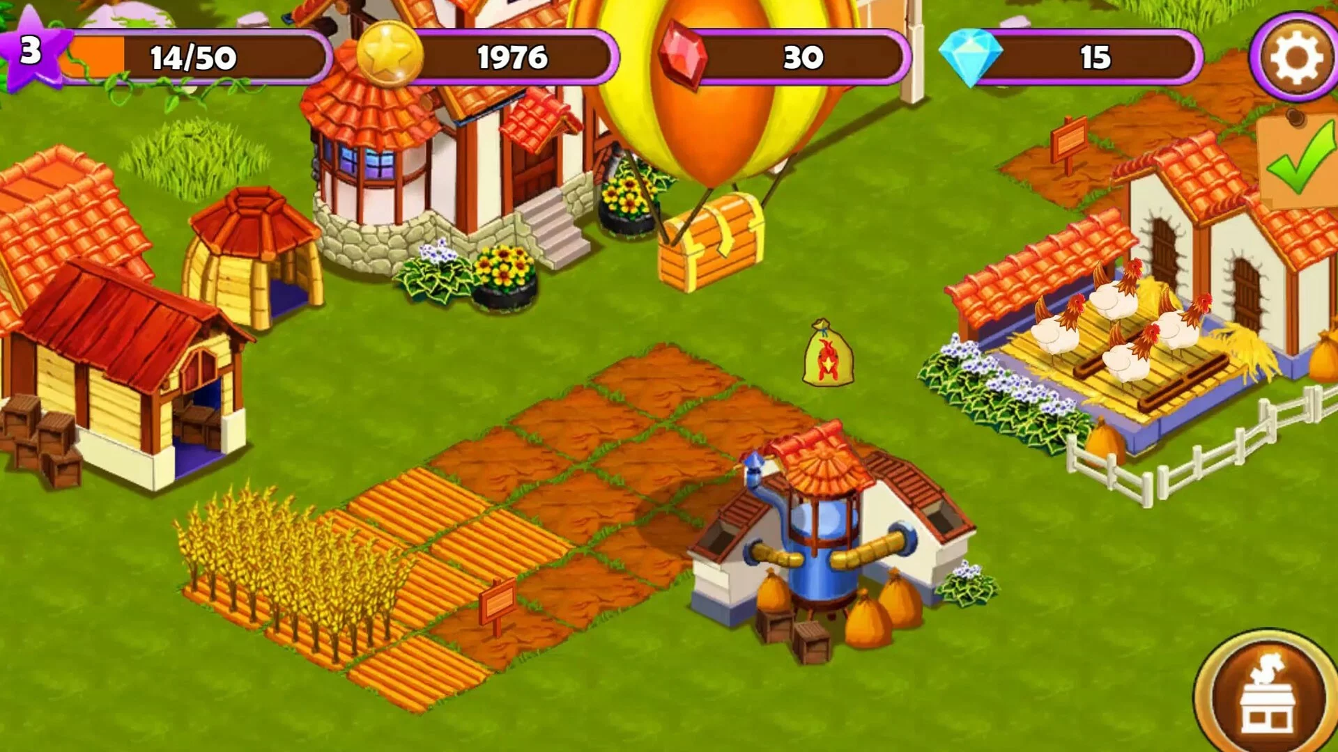 Изображение игры: ZenFarm