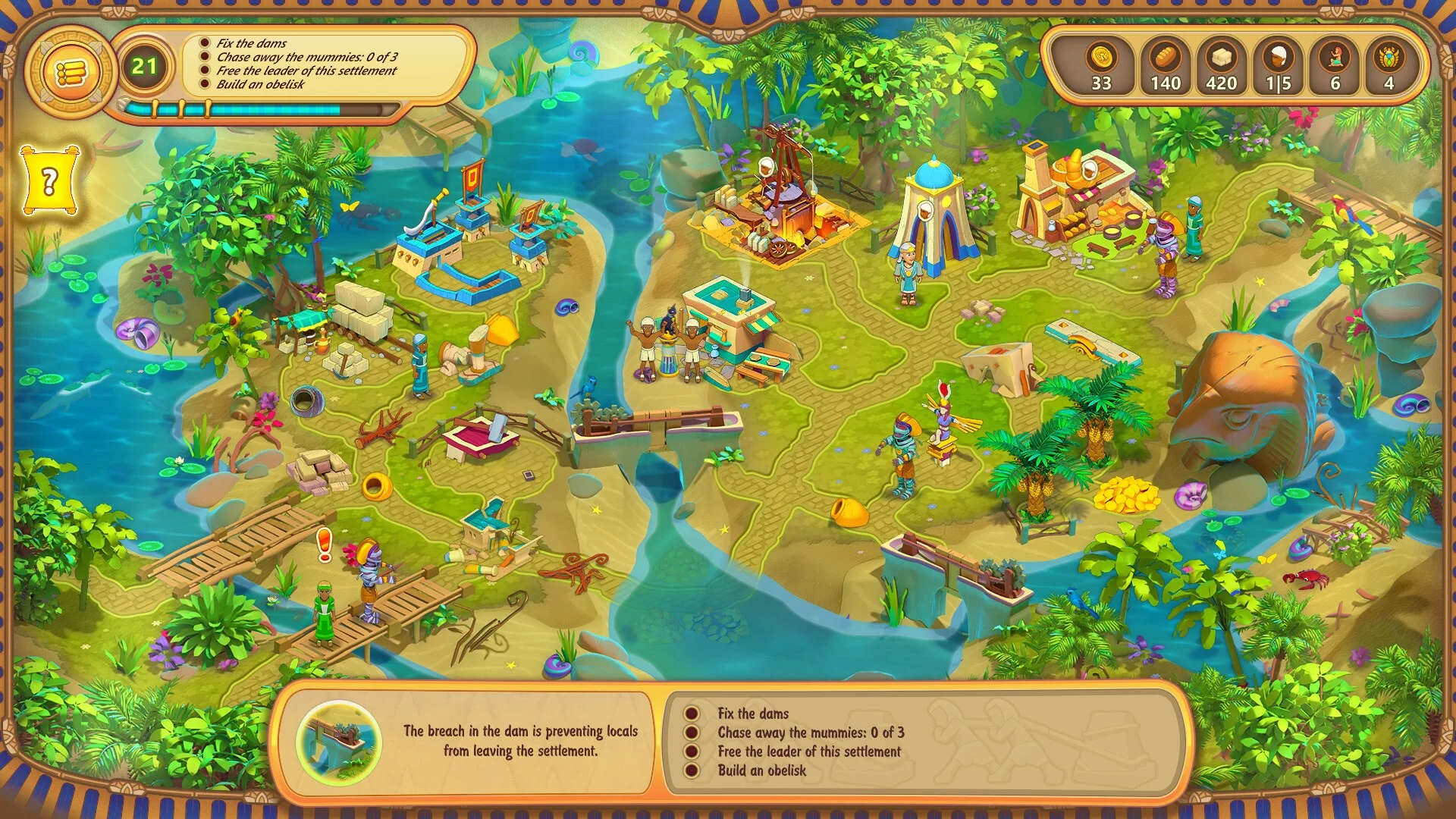 Изображение игры: The Great Empire: Relic of Egypt