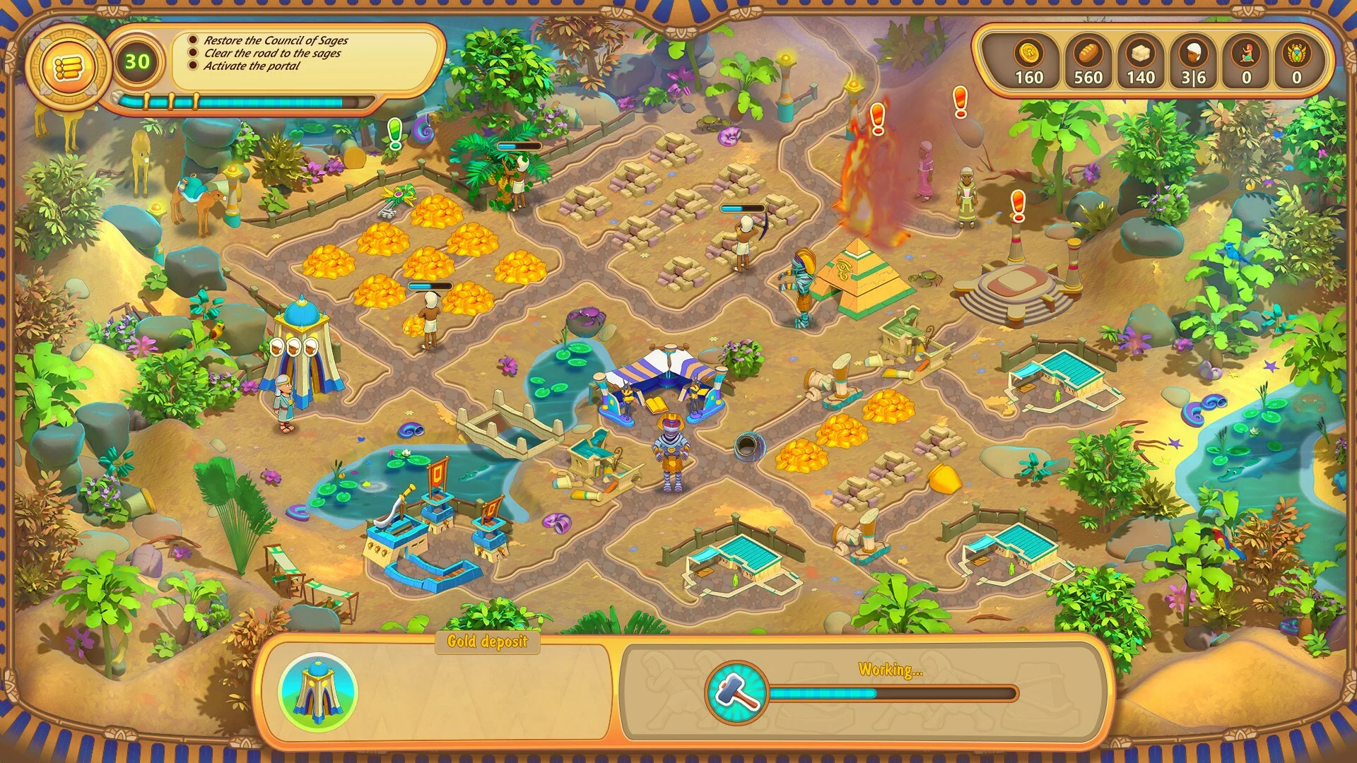 Изображение игры: The Great Empire: Relic of Egypt