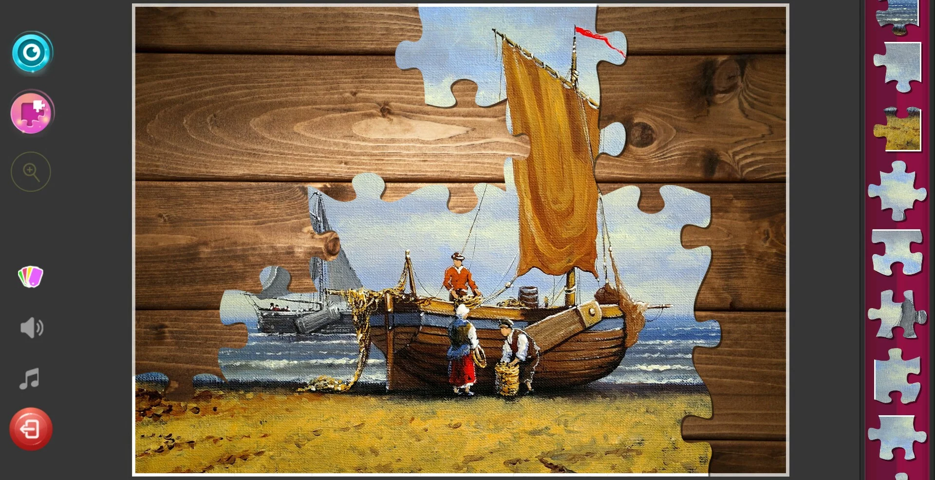 Изображение игры: Paintings Jigsaw Puzzles