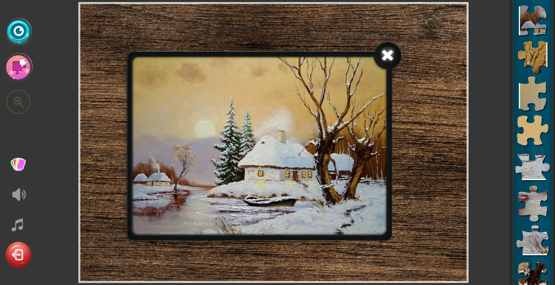 Изображение игры: Paintings Jigsaw Puzzles