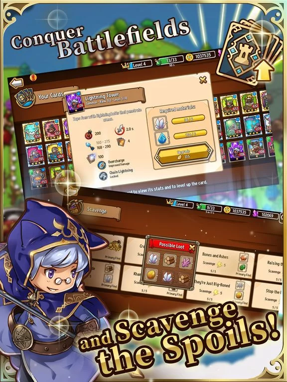 Изображение игры: Crazy Defense Heroes