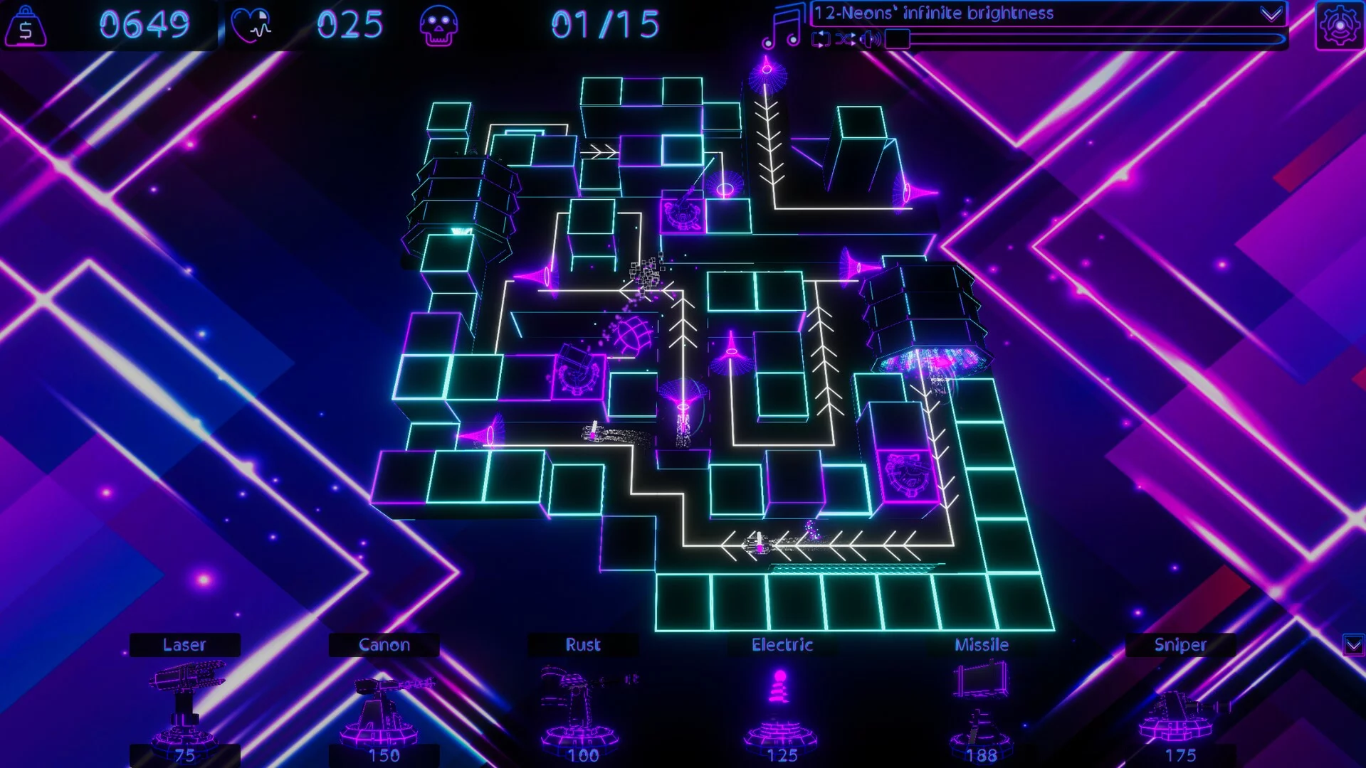 Изображение игры: Neonverse Defenders