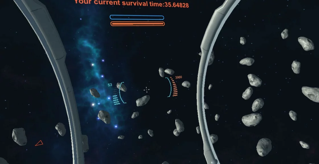 Изображение игры: VR Spaceship Battle