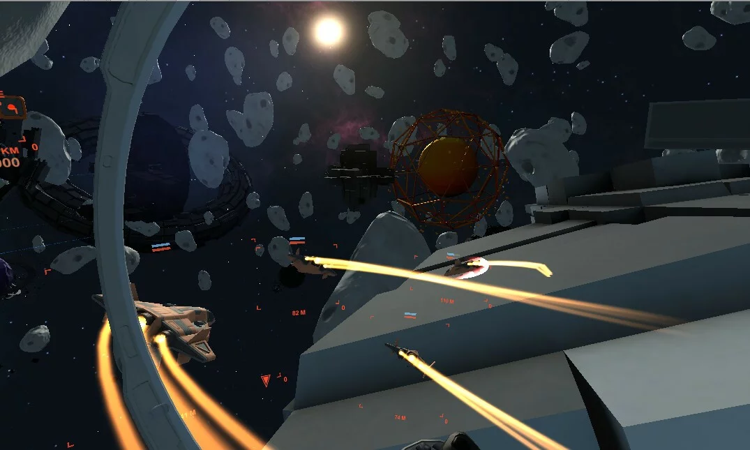 Изображение игры: VR Spaceship Battle