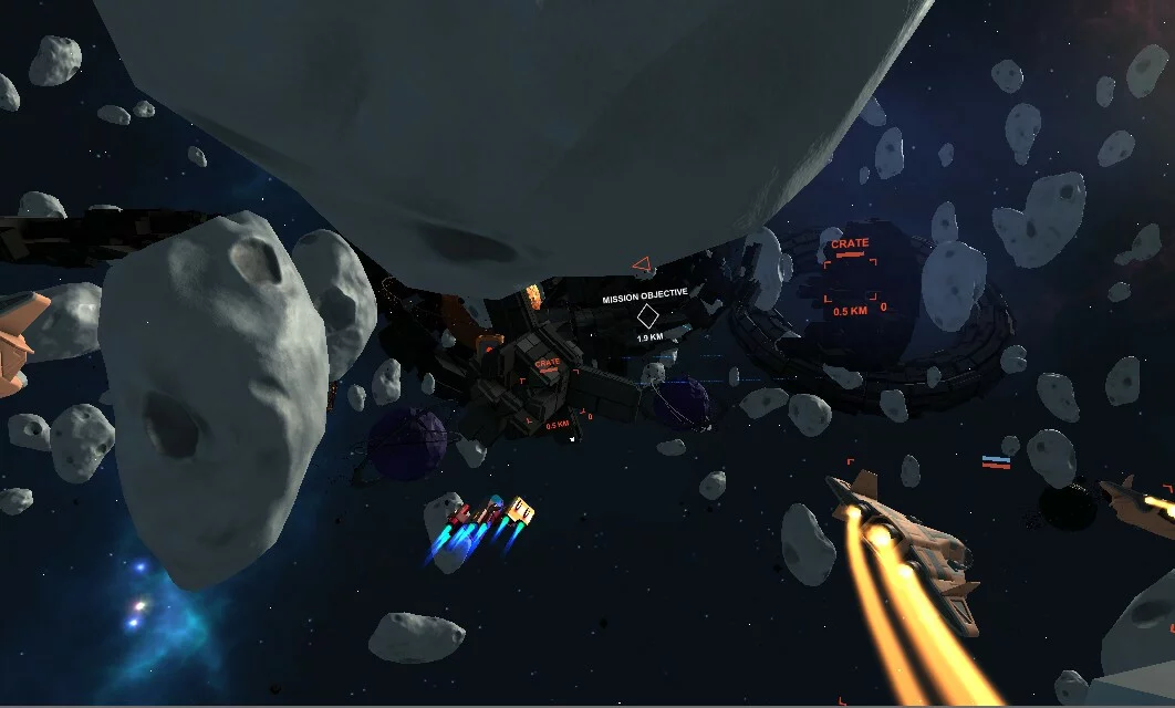 Изображение игры: VR Spaceship Battle