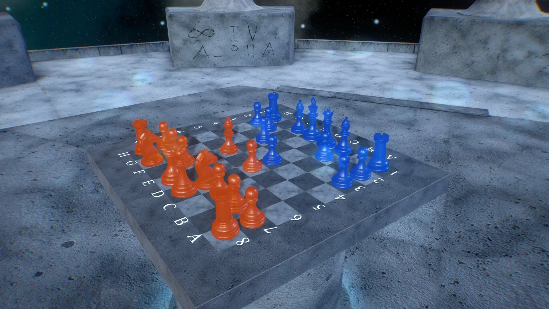 Изображение игры: flChess 2