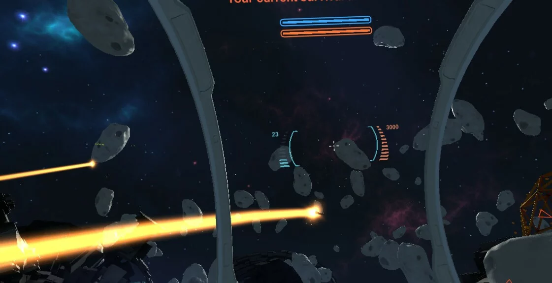 Изображение игры: VR Spaceship Battle