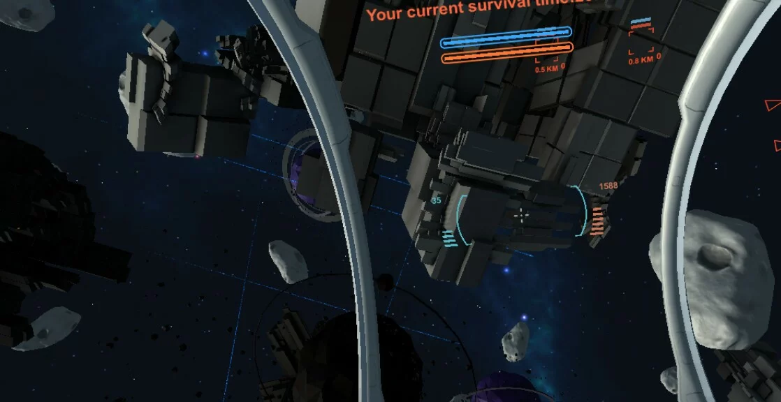 Изображение игры: VR Spaceship Battle