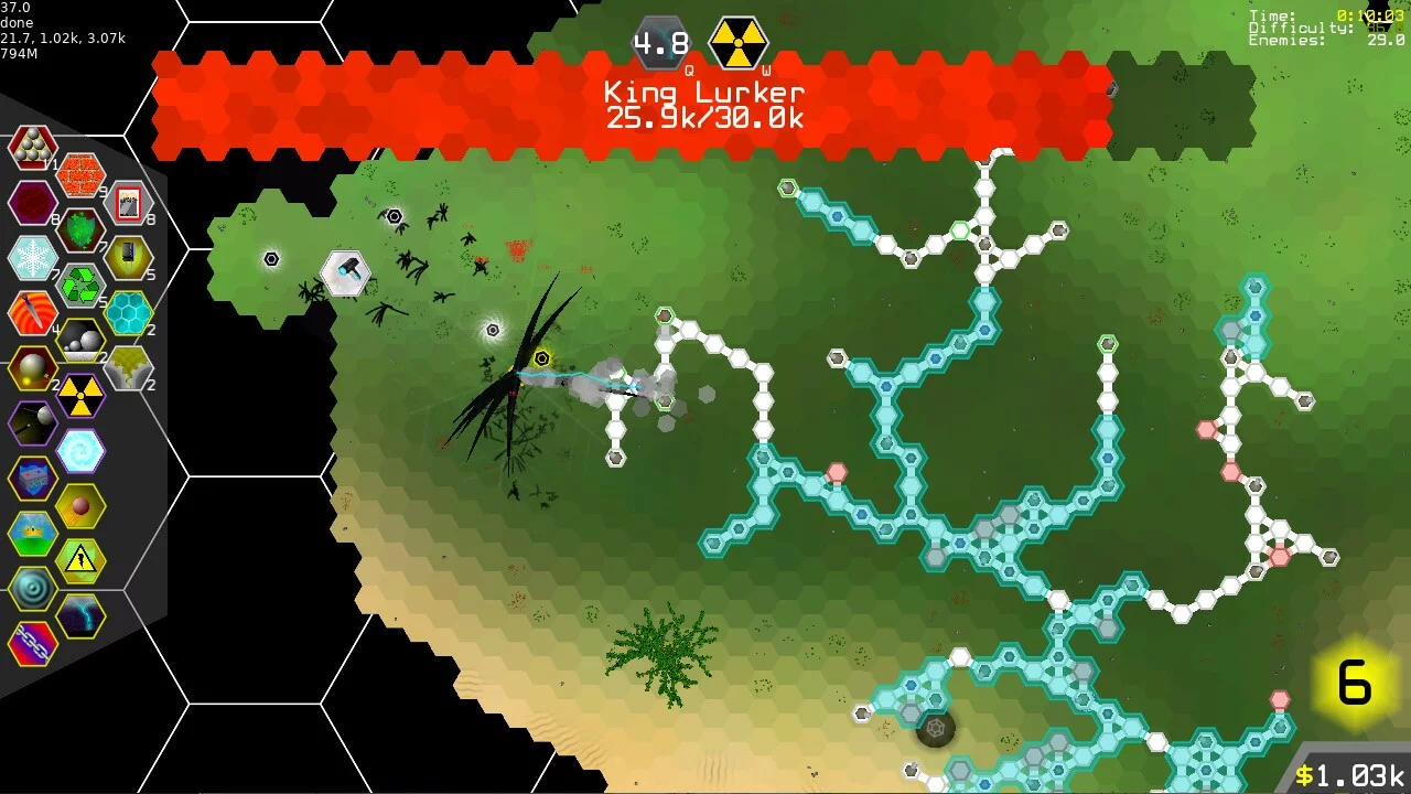Изображение игры: Role of Hex