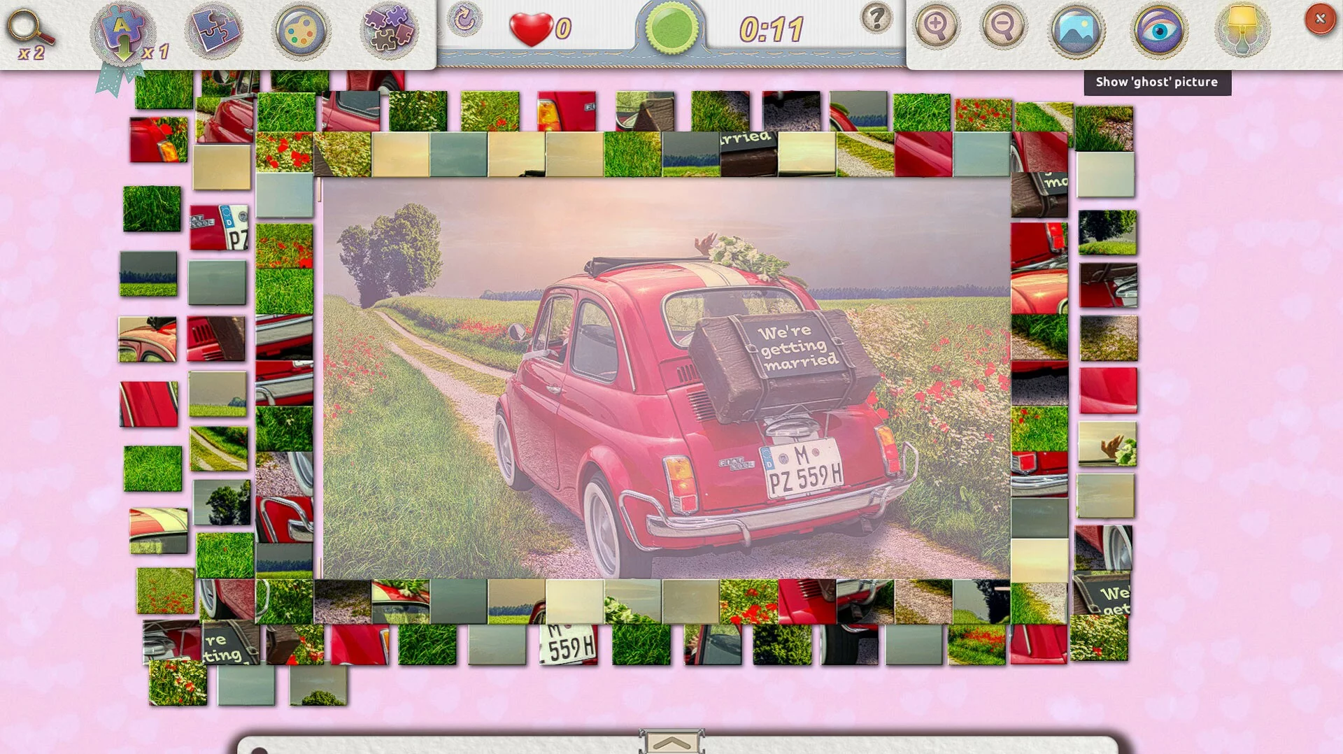 Изображение игры: Jigsaw Pieces - Valentine's Day