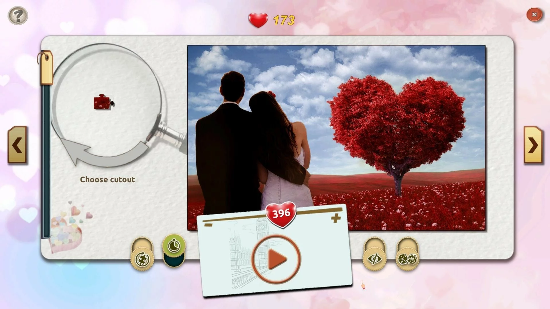 Изображение игры: Jigsaw Pieces - Valentine's Day