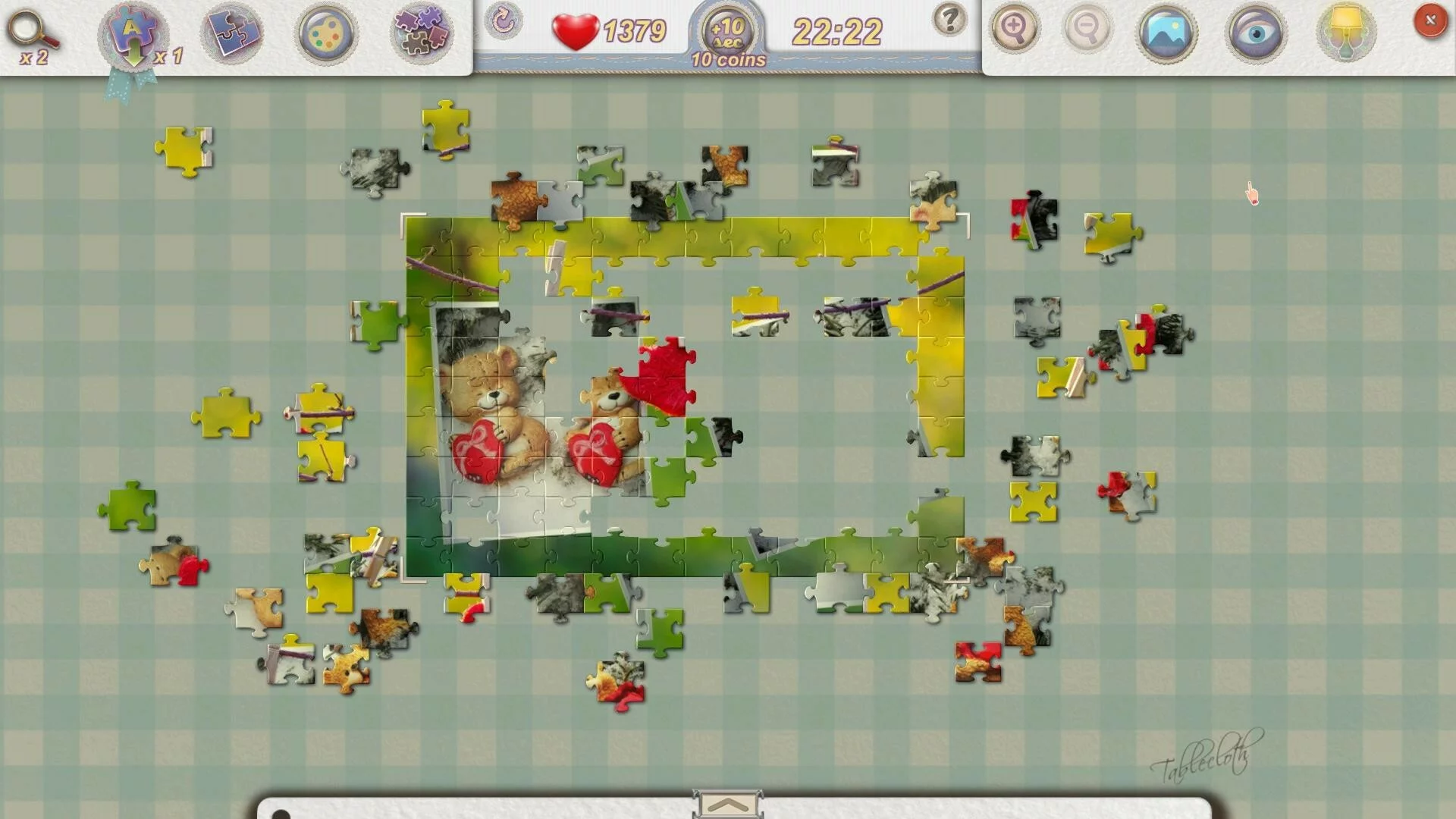 Изображение игры: Jigsaw Pieces - Valentine's Day