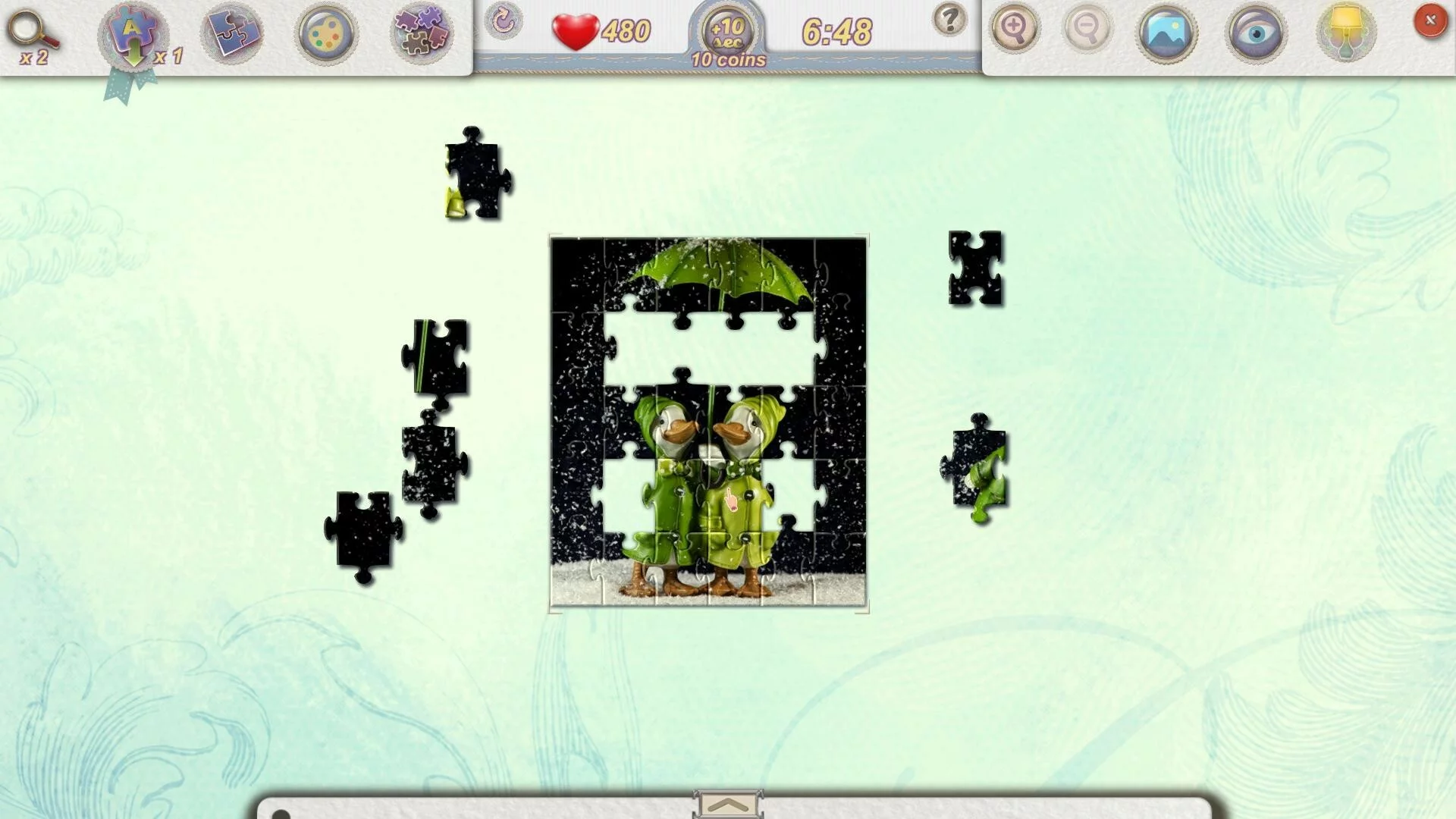 Изображение игры: Jigsaw Pieces - Valentine's Day