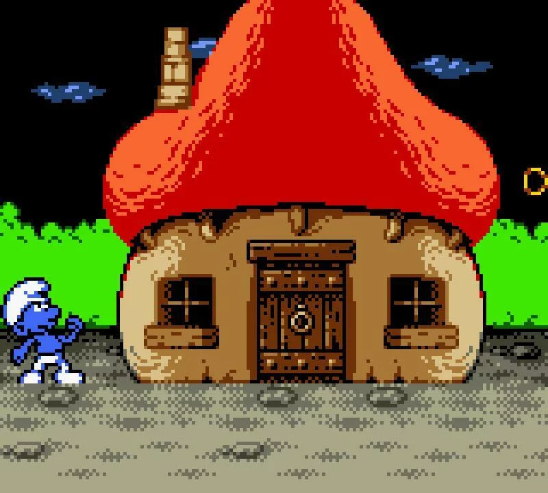 Изображение игры: The Smurfs' Nightmare