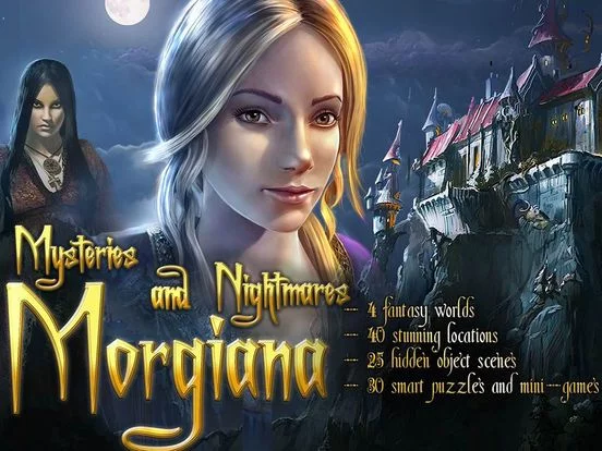 Изображение игры: Mysteries and Nightmares - Morgiana: Hidden Object Adventure
