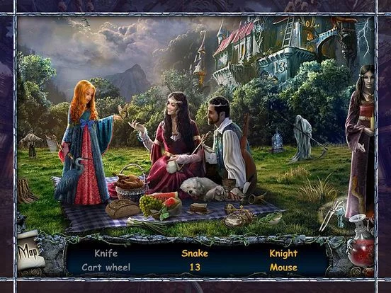Изображение игры: Mysteries and Nightmares - Morgiana: Hidden Object Adventure