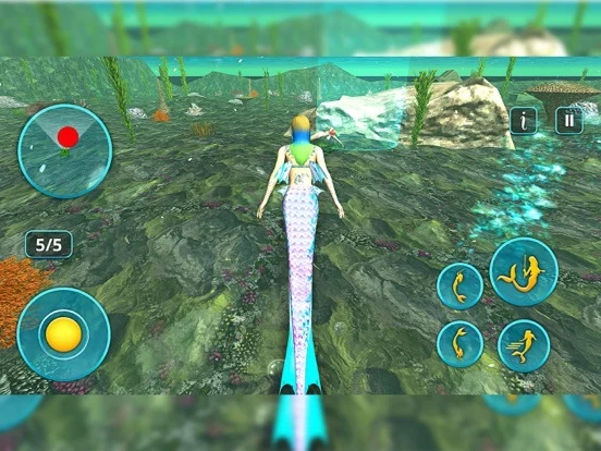Изображение игры: Princess Mermaid Simulator 3D
