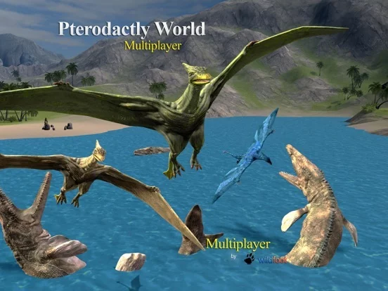 Изображение игры: Pterodactly Multiplayer