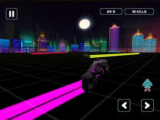 Изображение игры: Neon Race - Light Bike Race