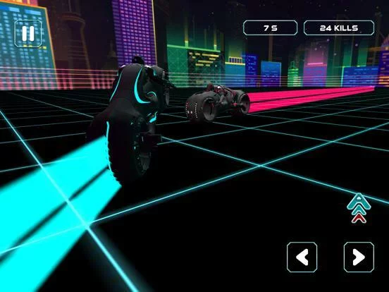 Изображение игры: Neon Race - Light Bike Race
