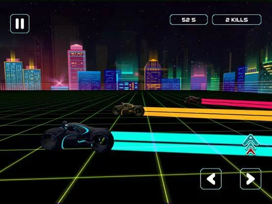 Изображение игры: Neon Race - Light Bike Race