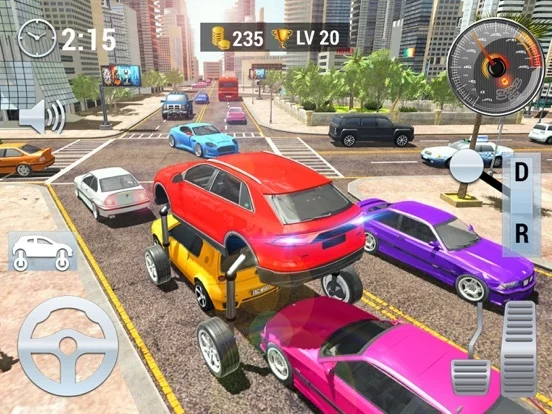 Изображение игры: Elevated Car Crash Driver 2020