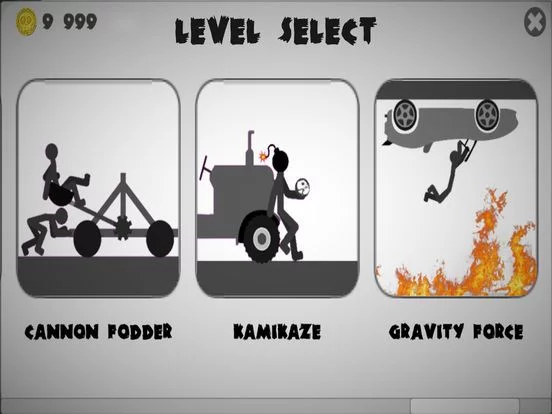 Изображение игры: Stickman Ragdoll Heroes
