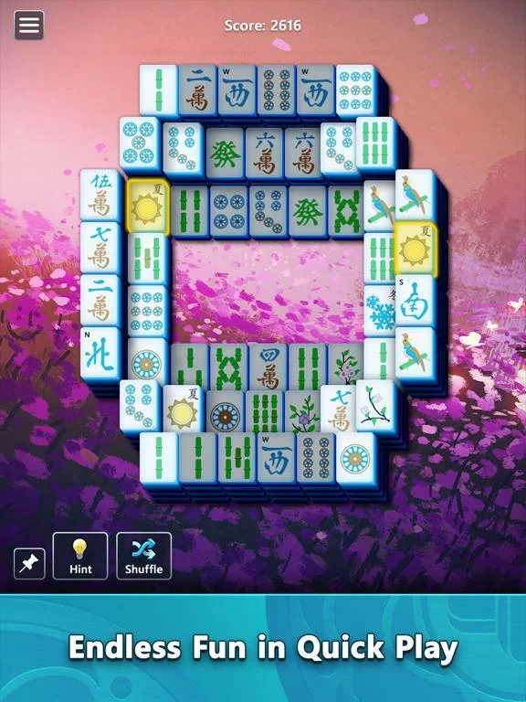 Изображение игры: Mahjong by Microsoft