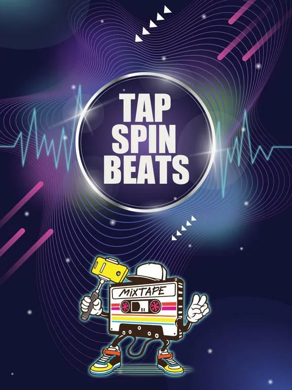 Изображение игры: Tap Spin Beats - Music Player